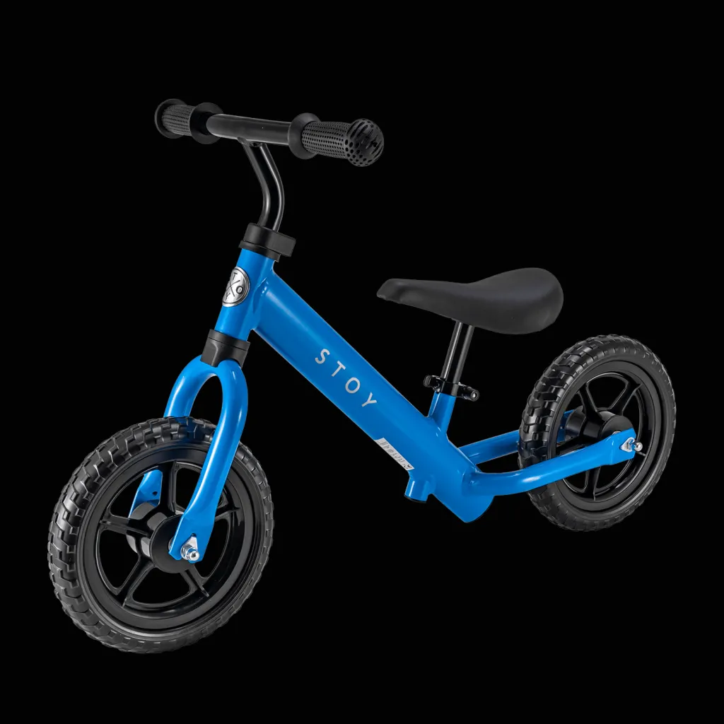 Online 10" Balanscykel Aluminium Blue Barn Balanscyklar