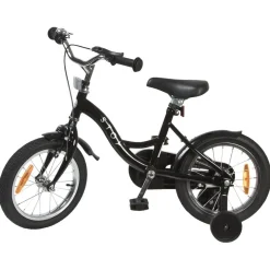 Discount 14" Classic Cykel Svart Barn Barncyklar