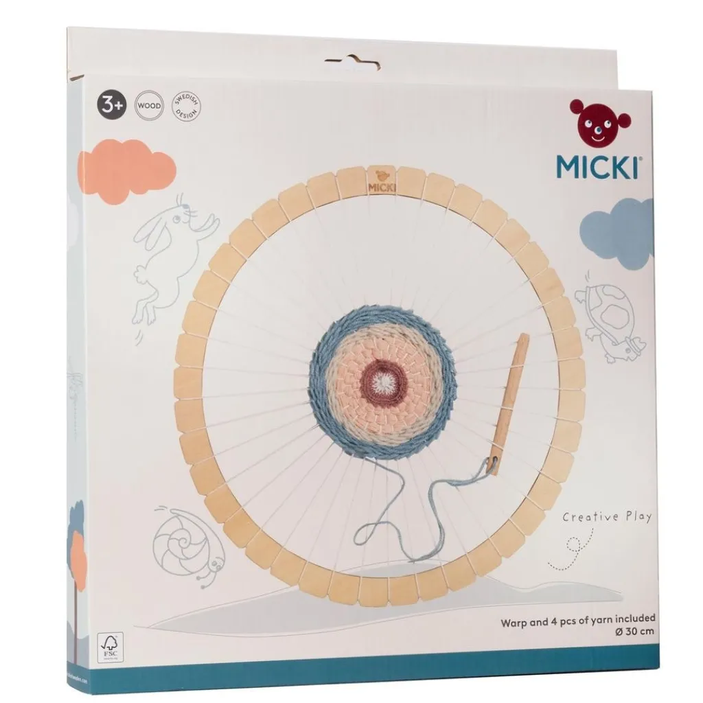New 30 cm Rund Vävram Kreativitet