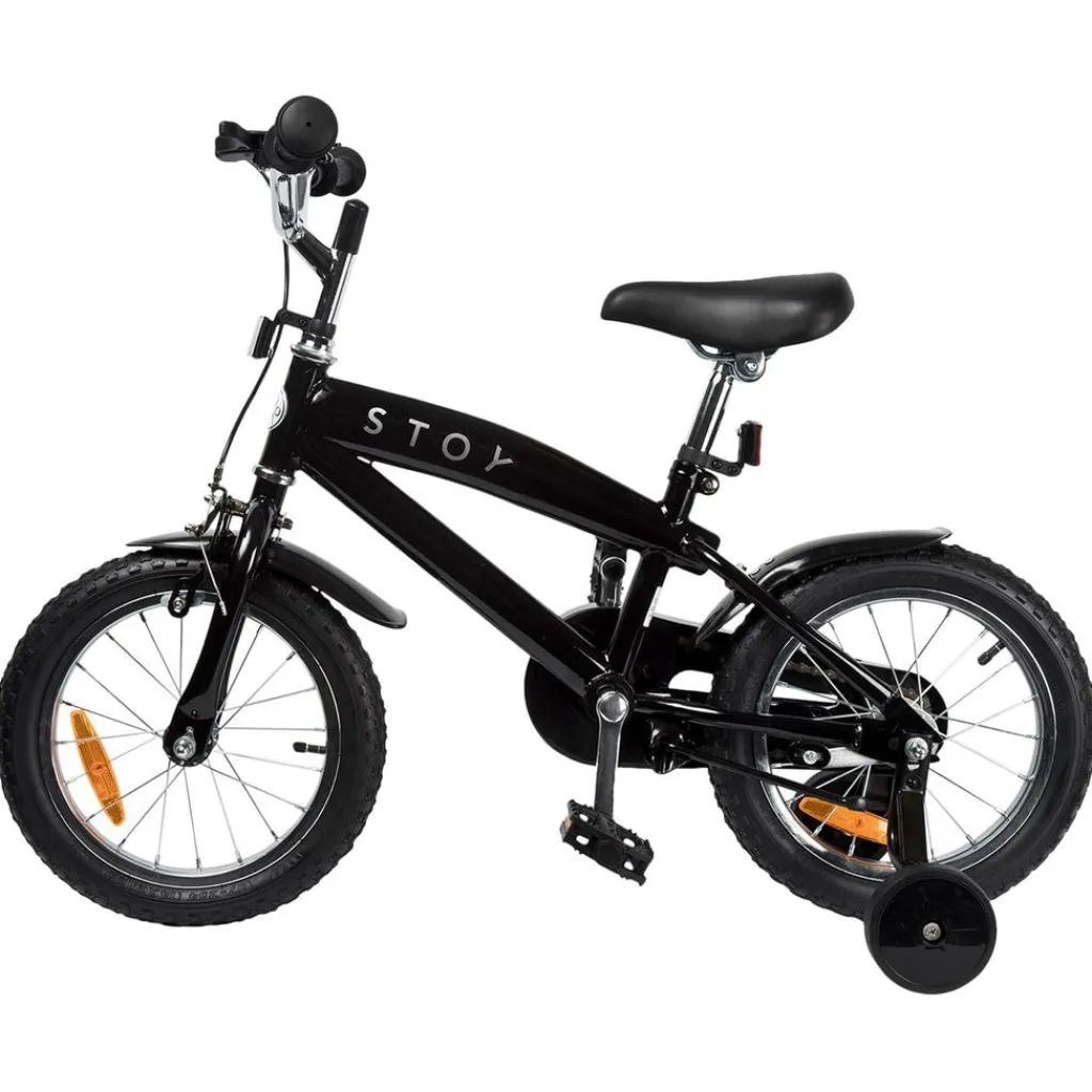 Outlet 14" Cruiser Cykel Svart Barn Barncyklar