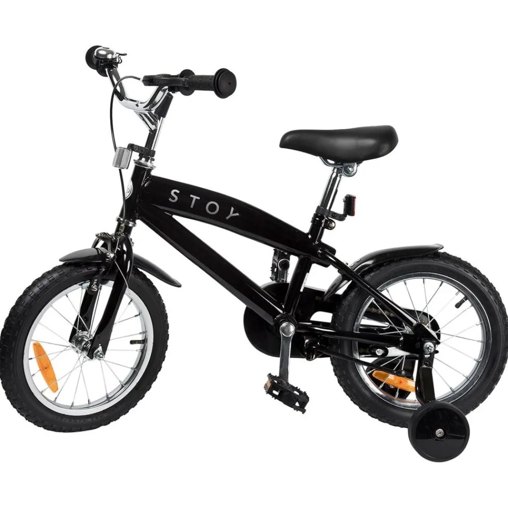 Outlet 14" Cruiser Cykel Svart Barn Barncyklar