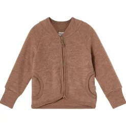 Online Adelaide Ullfleecejacka Walnut Melange Barn Fleecekläder