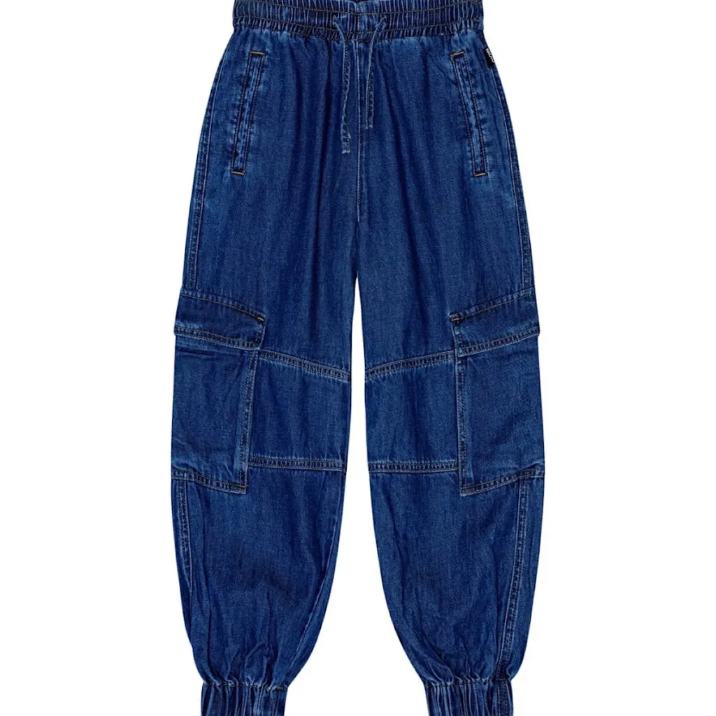 Outlet Aliki Byxor Blue Vintage Barn Byxor & Shorts