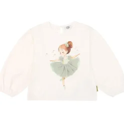 Best Alma Långärmad T-shirt Ivory Barn Tröjor & Toppar