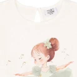 Best Alma Långärmad T-shirt Ivory Barn Tröjor & Toppar