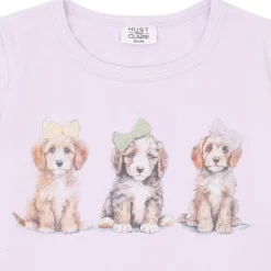 Best Alma Långärmad T-shirt Lavender Barn Tröjor & Toppar
