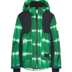 Online Alpine Skidjacka Tie Dye Green Jackor & Kappor
