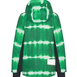 Online Alpine Skidjacka Tie Dye Green Jackor & Kappor