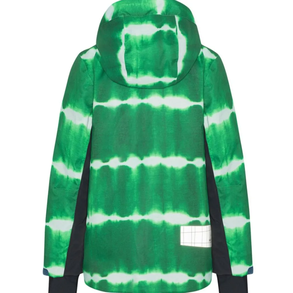 Online Alpine Skidjacka Tie Dye Green Jackor & Kappor