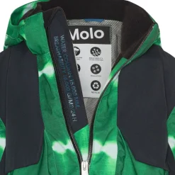 Online Alpine Skidjacka Tie Dye Green Jackor & Kappor