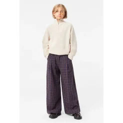 Clearance Alta Rutiga Byxor Blå Barn Byxor & Shorts