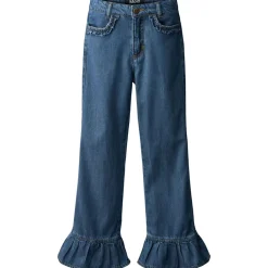 Amara Byxor I Vävt Tyg Blue Vintage Barn Byxor & Shorts