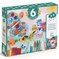 Outlet Animal Houses Pysselset Med 6 Aktiviteter Kreativitet