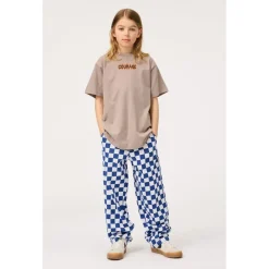 Discount Ataru Woven Pants Best Blue Check Barn Byxor & Shorts