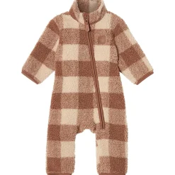 Clearance Austin Pile Rutig Fleeceoverall Almond Barn Fleecekläder