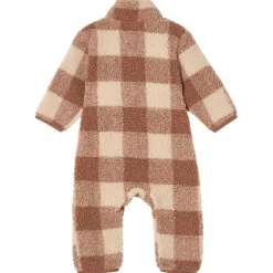 Clearance Austin Pile Rutig Fleeceoverall Almond Barn Fleecekläder