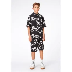 Best Avart Mjukisshorts Sprayed Hearts Barn Byxor & Shorts