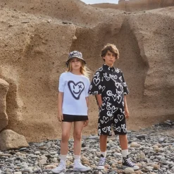 Best Avart Mjukisshorts Sprayed Hearts Barn Byxor & Shorts