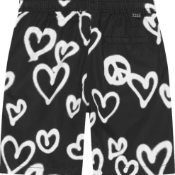 Best Avart Mjukisshorts Sprayed Hearts Barn Byxor & Shorts