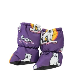 Online Baby Tossor Polar Bears Purple Heart Barn Babyskor