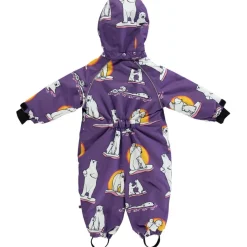 Best Babyoverall Polar Bears Purple Heart Overaller