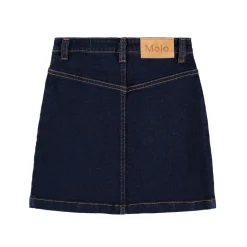 Hot Baji Denim Kjol Raw Blue Barn Klänningar & Kjolar