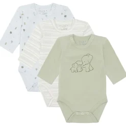 Sale Base 3-pack Baby Body Green Sage Barn Bodys & Bodysuits