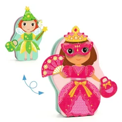Best Belissimo Magnetiskt Utklädningsset - Fe & Prinsessa Multi Spel & Pussel