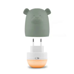 Hot Benny The Bear Nattlampa Sage Belysning