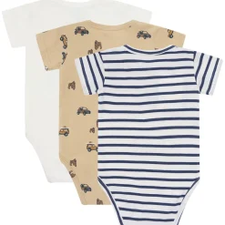 Outlet Bertram 3-pack Baby Body Pale Khaki Barn Byxor & Shorts
