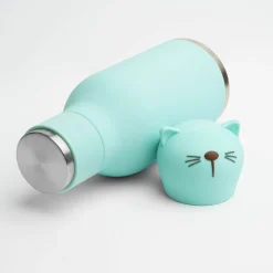 Discount Bestie Cat Vattenflaska Green Äta & Dricka