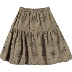 Clearance Bianna Kjol Moth Grey Barn Klänningar & Kjolar