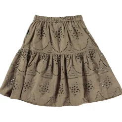 Clearance Bianna Kjol Moth Grey Barn Klänningar & Kjolar