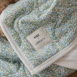 Discount x Liberty Quiltad Filt Eloise - Ivory Filtar & Lapptäcken