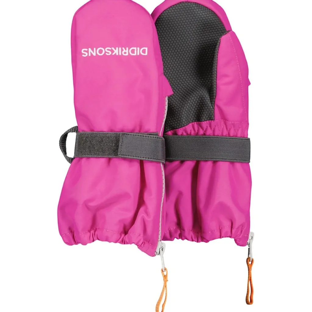 Sale Biggles Zip Mitten Skidhandskar Plastic Pink Barn Accessoarer