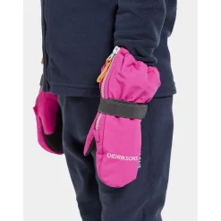 Sale Biggles Zip Mitten Skidhandskar Plastic Pink Barn Accessoarer