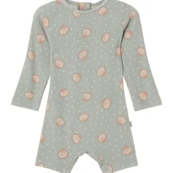 Clearance Billie Mönstrad UV-Dräkt Med Snäckor Grön Barn Uv-Kläder & Badkläder