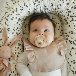 New Binky Bloom Napp I Silikon Powder Pink Nappar & Napphållare
