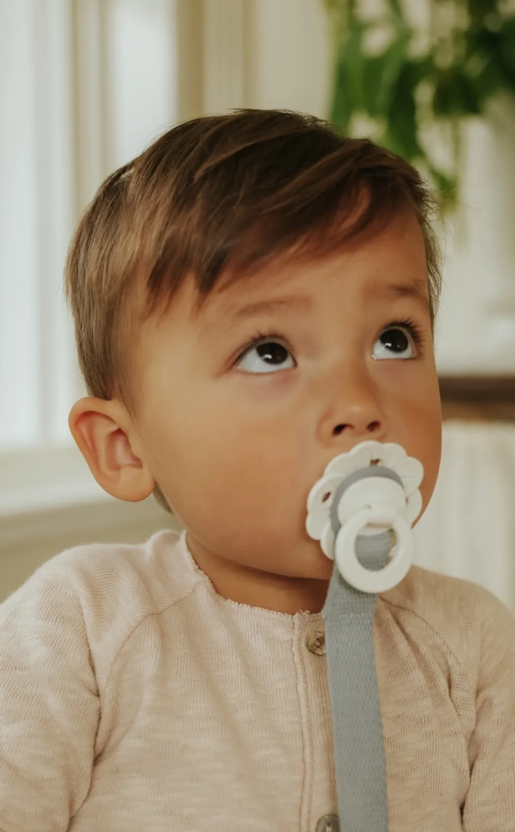 Discount Binky Bloom Napp Vanilla White Nappar & Napphållare