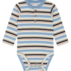 Online Bjorn Randig Baby Body Ljusblå Barn Bodys & Bodysuits