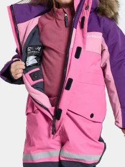 Discount Bjärven Kids 4 Vinter Totalt Sweet Pink Overaller