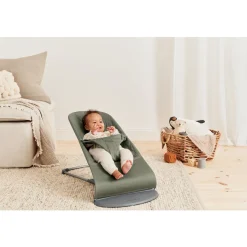 Online Bliss Woven Petal Quilt Babysitter Dark Green Babysitter & Gungor