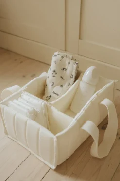 Online Blöjhållare Creamy White Baby Sköta