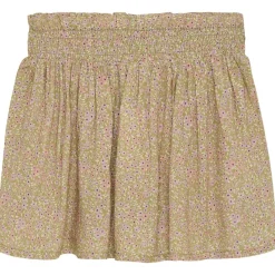 Discount Blommig Kjol Olivgrön Barn Klänningar & Kjolar