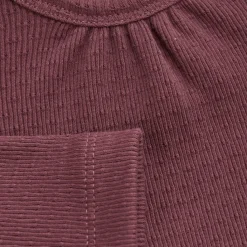 Online Body LS Rib Wild Ginger Body LS Rib Baby Body Wild Ginger Barn Bodys & Bodysuits