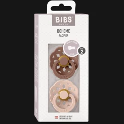Sale Boheme 2-pack Runda Latexnappar Woodchuck Blush Nappar & Napphållare