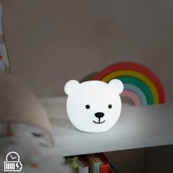 Clearance Bor The Bear Nattlampa White Belysning