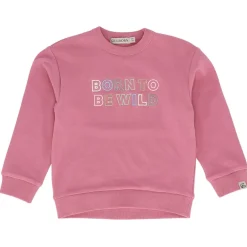 New Born To Be Wild Tröja Blush Pink Barn Tröjor & Toppar