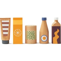 Discount Bottle and can set KID'S HUB Leksaksmat Beige Låtsaslek & Rollek
