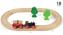 New Classic - 33042 Little Forest Tågset Bilar & Fordon